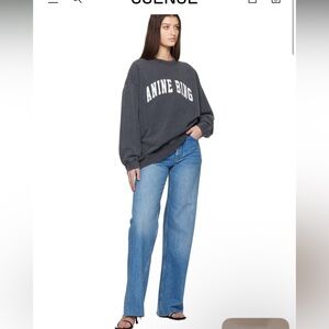 Anine Bing Black Sweatshirt